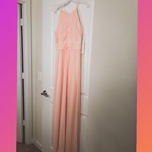 David’s Bridal- Bridesmaid dress, blush pink
